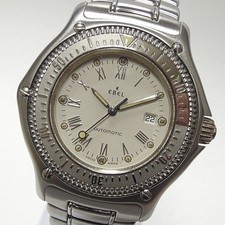 EBEL Discovery Diver 993913 automatico data SS 41mm lunetta girevole revisionata