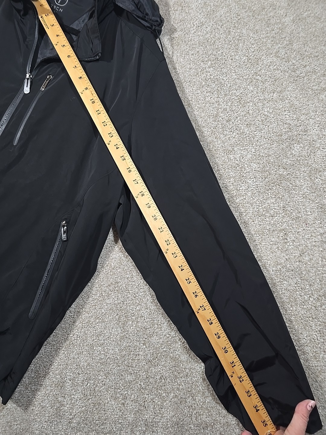 Tumi Tech Packable Hooded Jacket Windbreaker Trav… - image 8