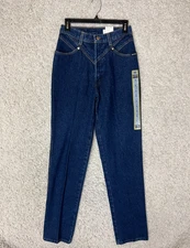 Vintage Rocky Mountain Denim Jeans ASL Womens Size 9 Long Blue Rodeo NWT