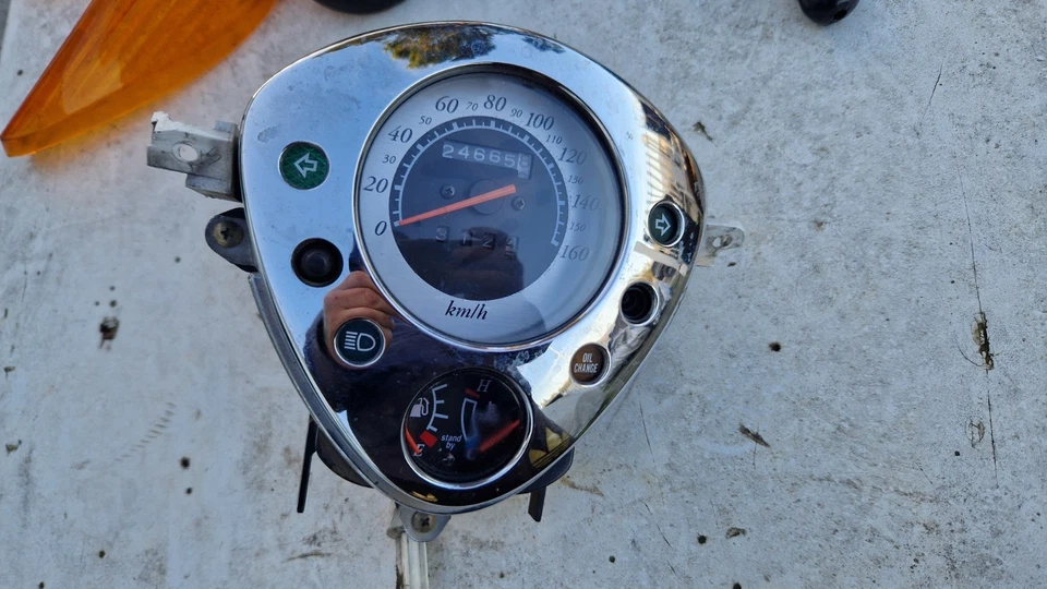 STRUMENTAZIONE CONTACHILOMTERI ORIGINALE HONDA CHIOCCIOLA 125-150 DAL 2005 - Immagine 3 di 4