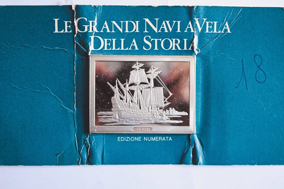 Lingotto in Argento Ar. 925 da collezione - Franklin Mint - Royal ARK 100 gr - Immagine 2 di 3