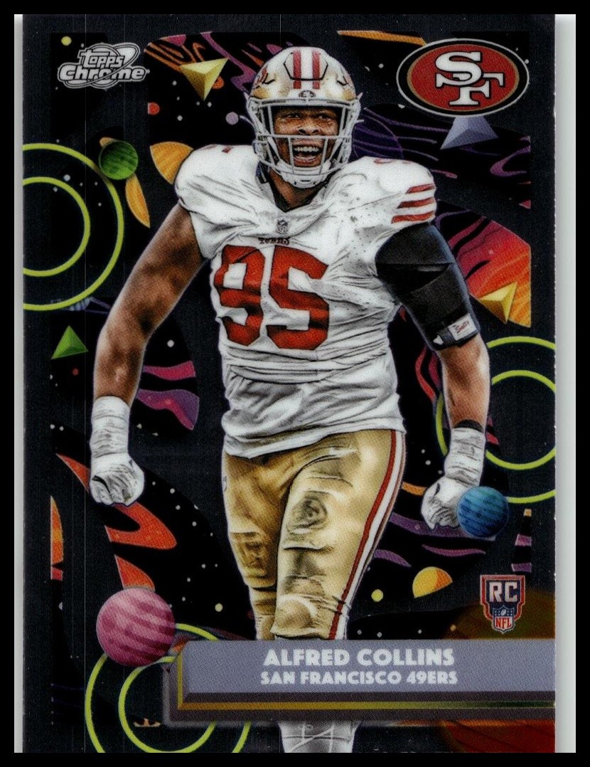 2025 Topps Chrome Cosmic #187 Alfred Collins