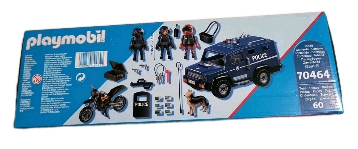 Playmobil Toys Playmobil City Action Police Playmobil Police