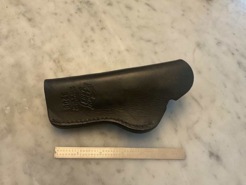 Front Line Hametzayed (provider) 3206 Holster Made In Israel black Leather
