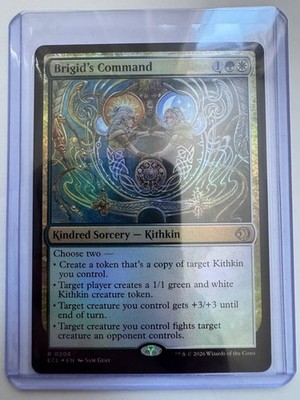 Brigid's Command FOIL R #0208 MTG Lorwyn Eclipsed M/NM ENG
