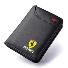 FERRARI Classic Small Wallet For Men and Women Money Card Holder