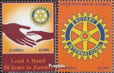 Stamps Sambia 2003 Mi 1471-1472 (complete issue) unmounted mint / never hinged 2