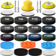 137Pcs 3 Inch Sanding Disc Polishing Kit, Headlight Restoration Kit, 60-10000... 0.20 per gallon