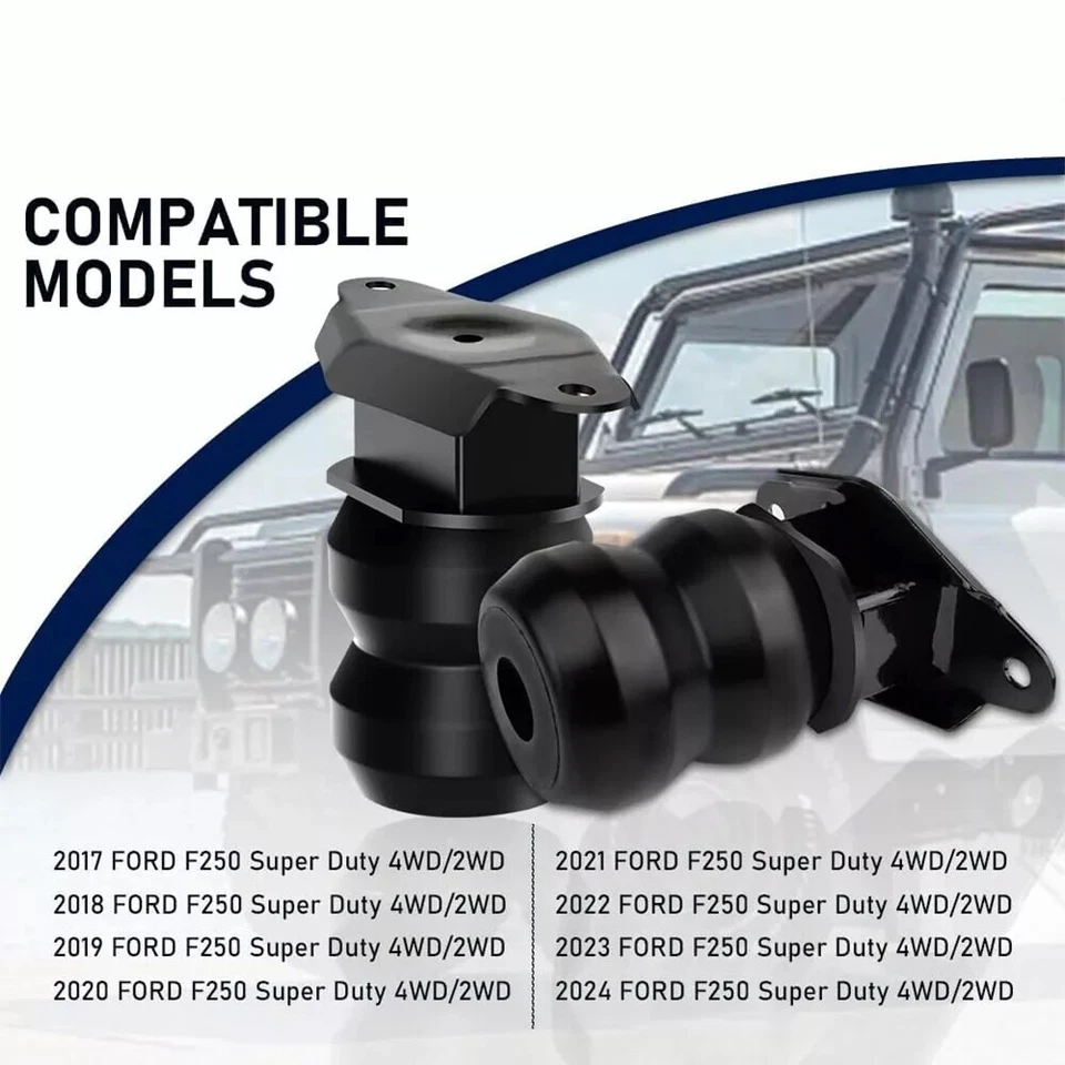 Kit de mejora de suspensión trasera Timbren FR250SDJ 17-25 Ford F-250 Super Duty⭐ Foto 3 de 4