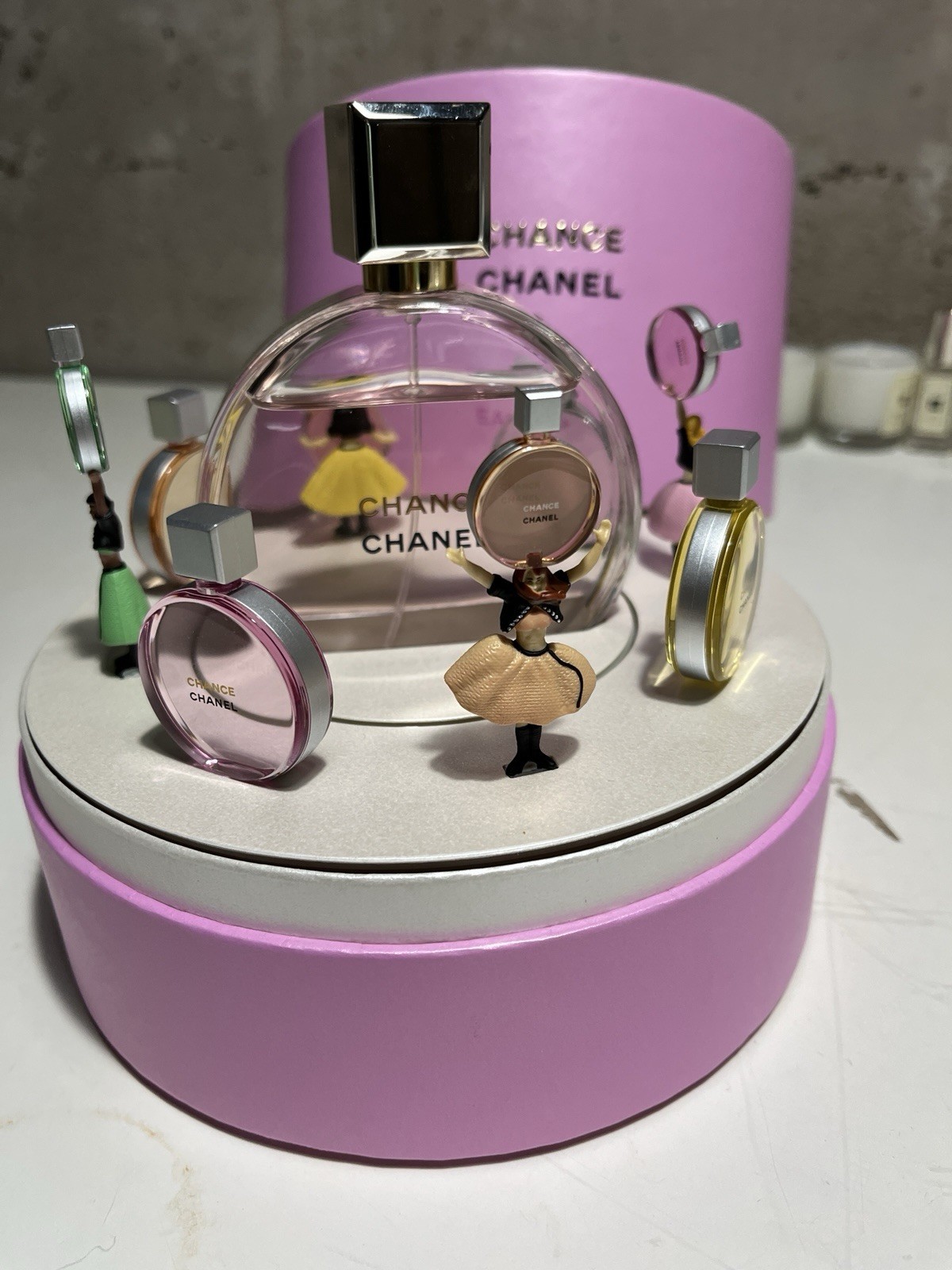 Chanel Music Box Limited Edition Chance Chanel Eau Tendre Perfum