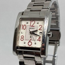 Seiko Lukia 7N82-0DK0 Quarz Datum Damen Armbanduhr Sammlerstück 15+