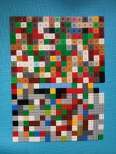 LEGO Small 2x2 Flat Plate Bundle Smooth Studed & Brick Various Colours 387 PCS