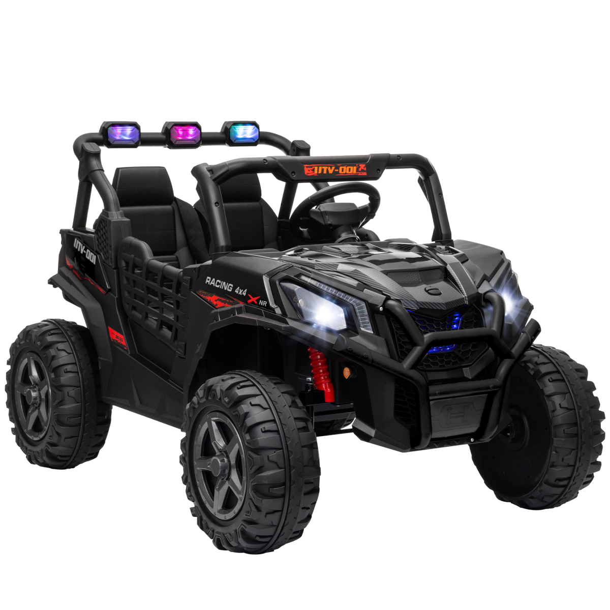 2 Seater Kids Electric Car with Remote Control Black