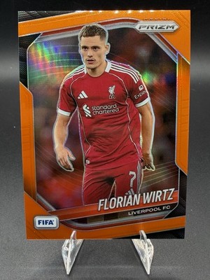 2025-26 Panini FIFA Prizm Florian Wirtz /125 Orange Prizm Liverpool 💎🔥