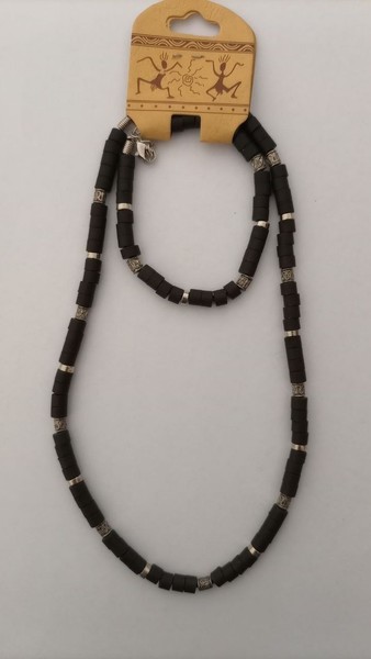 COLLAR Y PULSERA PARA HOMBRE SURFERO URBANO ESTILO ÉTNICO TRIBAL