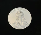 Wild West Legends Series Davy Crockett 1oz .999 Silver USA Made Round Intaglio