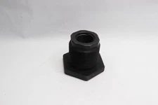 Bulkhead Tank Fitting with EPDM Gasket Polypropylene 1" FNPT 1MKH9