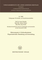 Kleincomputer In Verbundsystemen Erwin Grochla