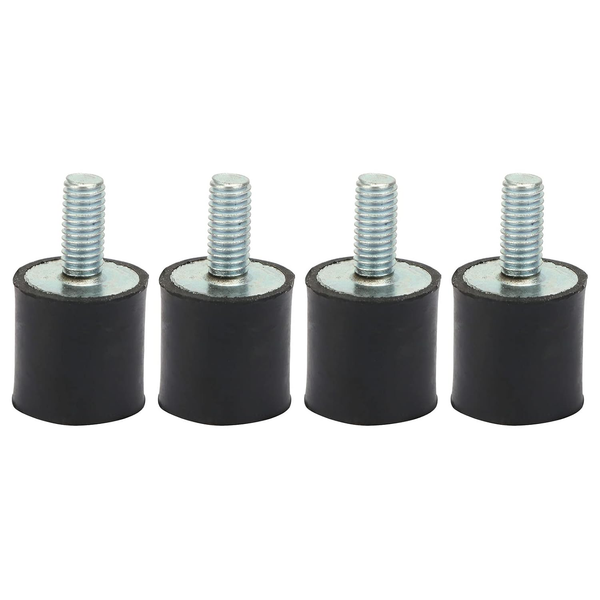 4 StüCk Gummilager Anti-Vibration Silentblocks FüR SchwingungsdäMpfung Mit Bolze-image