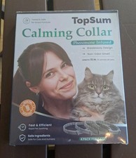 LOT OF 5 X 4-Pack Adjustable Calming Collars for Cats with Cat Pheromones