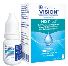 HYLO-VISION HD Plus Augentropfen ,2x15 ml,  P...