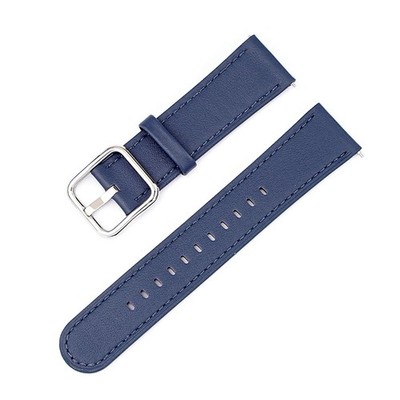 Echtes Leder Uhrenarmband für Swatch Omega Planet Joint 20MM Gürtelschließe