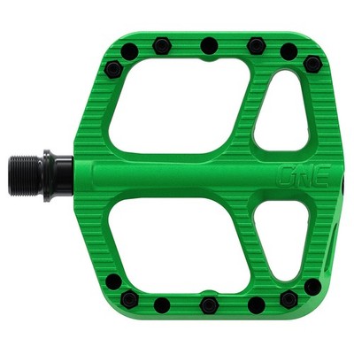 OneUp Components Small Composite Platform Pedals, Green