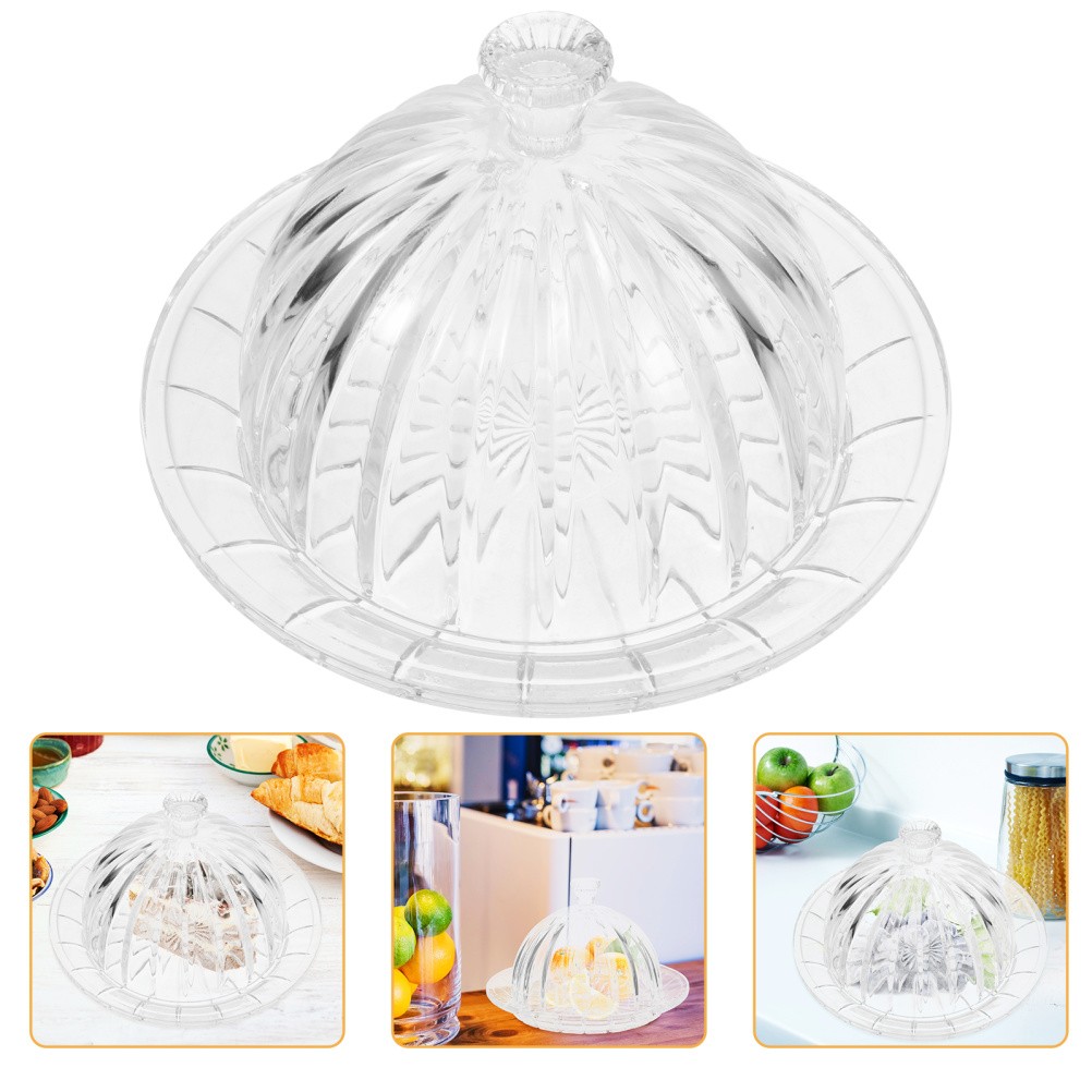Tortenplatte Mit Glasglocke Abdeckhaube Kuchen Kuchenkuppel Kuchenanzeigeplatte