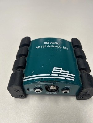 BSS AR133 Aktive DI-Box Batterie (9V PP3) oder Phantomspeisung