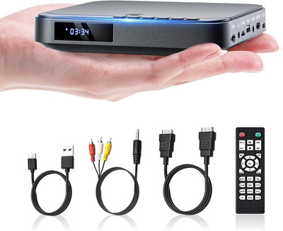 Mini DVD Player HDMI 1080P   Region Free, USB, Fernbedienung