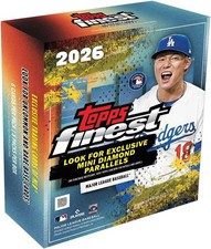 2026 Topps MLB Finest Baseball Trading Card Mega Box Factory Sealed - FREE SHIP