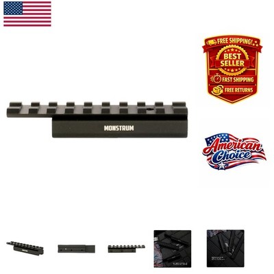 Lightweight 6061 Aluminum Picatinny Mount - Ideal for .22 Rimfire and Airguns