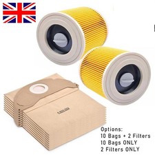 FILTER OR BAGS for KARCHER WD2 SERIES Wet & Dry Vacuum Cleaner hoover