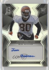 2017 Panini Spectra Rookie Auto /199 Josh Malone #195 Auto k5n