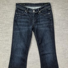 Citizens of Humanity Ingrid 002 Jeans Womens 26 Blue Low Waist Flare Stretch USA