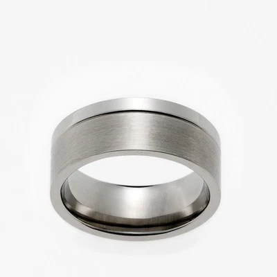 ANGELO Ring Edelstahl 8mm - Bild 1 von 2