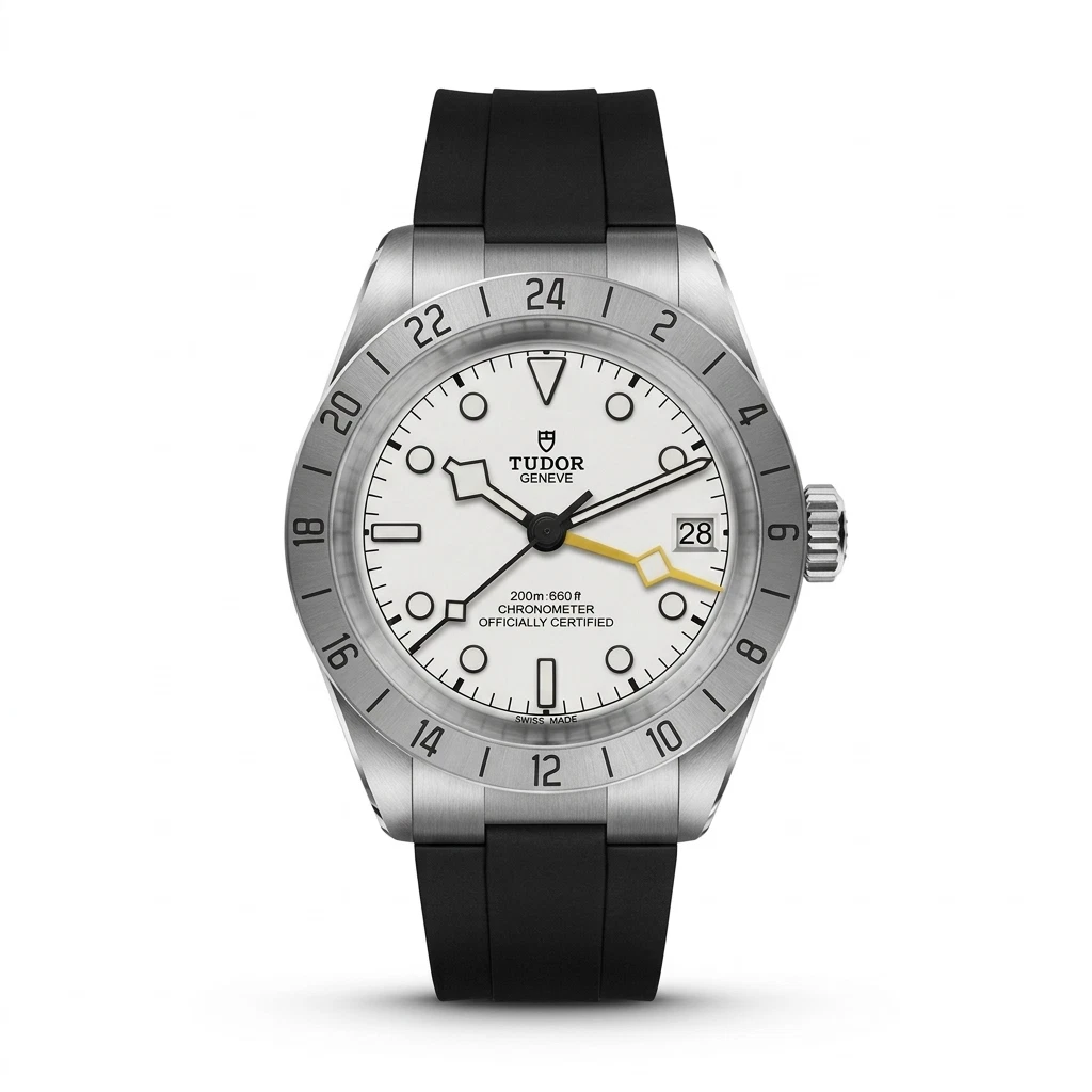 Integrated FKM Rubber Strap for Tudor Black Bay Pro - Strap Only