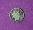 1893-  Barber Silver One Dime #P34068