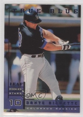 1998 Leaf Rookies & Stars True Blue /500 Dante Bichette #73 12ui