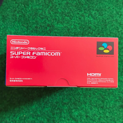 Nintendo Classic Mini Super Famicom NTSC-J HDMI 720p SNES CLV-301
