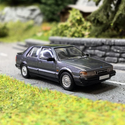 Saab 9000 CC, grau - PCX87 0189 - HO 1/87
