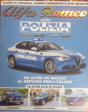 ALFA ROMEO DELLA POLIZIA- ITALIAN MAGAZINE SPREA