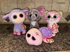 TY Beanie Boos 4 Pc Lot 2015  16 NWT