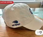 JP Morgan Chase Hat White Us Open Adjustable Cap TWO AVAILABLE  — photo 2