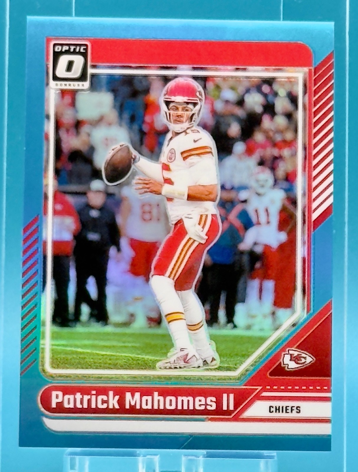 2024 Donruss Optic Patrick Mahomes Aqua Prizm #94 221/299 🔥🧨💥