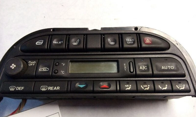 Control de temperatura climático, parabrisas sin calefacción, se adapta a 98-03 XJ8, 95-97 XJ6 Foto 3 de 3