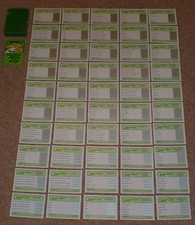 CLEVER DICK! 1983 BOXED VINTAGE SPORTS QUIZ 50 SCRATCHCARDS - UNSCRATCHED