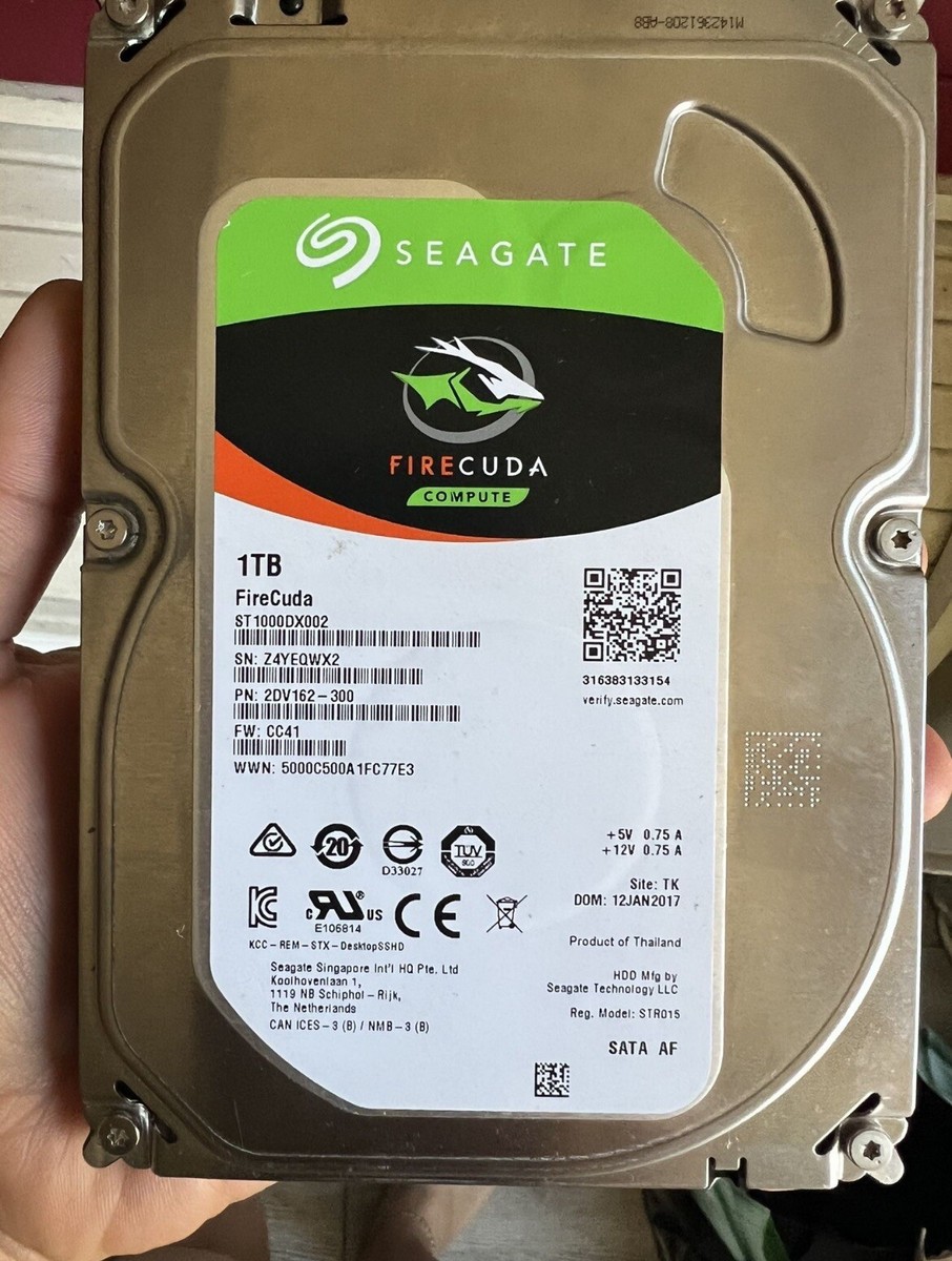 SEAGATE - 新品 SSHD 3.5インチ Seagate ST1000DX002 Amazon.com: Seagate FireCuda ST1000DX002 1 TB 3.5