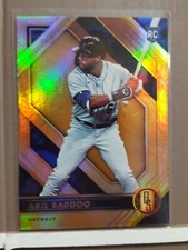 Akil Baddoo 2021 Chronicles Baseball Gold Standard RC card #3 Detroit Tigers