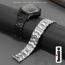 Cinturino Acciaio Inox Per Panerai Luminor Marina Bracciale Uomo 24mm Cinturino Metallo